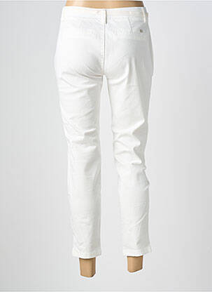 Pantalon droit stretch taille normale blanc FREEMAN T.PORTER femme