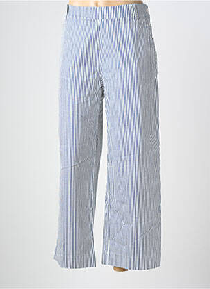 Pantalon droit stretch taille normale bleu PAKO LITTO femme