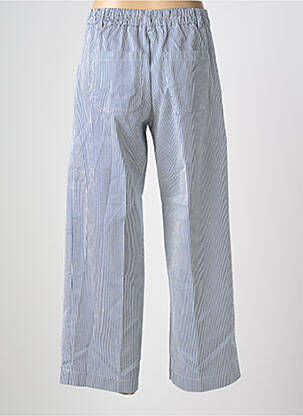 Pantalon droit stretch taille normale bleu PAKO LITTO femme