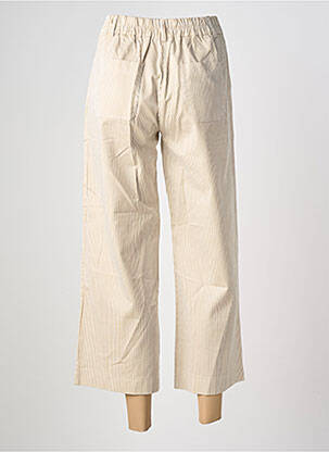 Pantalon droit stretch taille normale beige PAKO LITTO femme