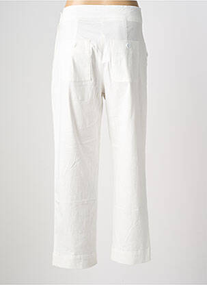 Pantalon droit taille normale taille normale blanc MOLLY BRACKEN femme