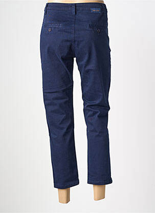 Pantalon droit stretch taille normale bleu PAKO LITTO femme