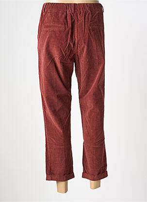 Pantalon droit taille élastique taille normale marron PAKO LITTO femme