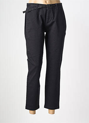 Pantalon 7/8 taille à pinces taille normale noir FREEMAN T.PORTER femme