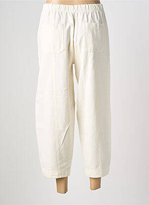Pantalon droit stretch taille normale beige PAKO LITTO femme