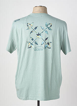 T-shirt coupe droite manches courtes vert OXBOW homme