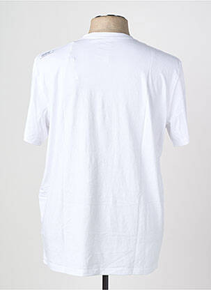 T-shirt broderie manches courtes blanc OXBOW homme