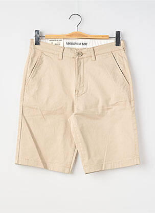 Bermuda stretch taille normale beige LEE homme