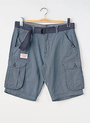 Bermuda stretch taille normale bleu OXBOW homme