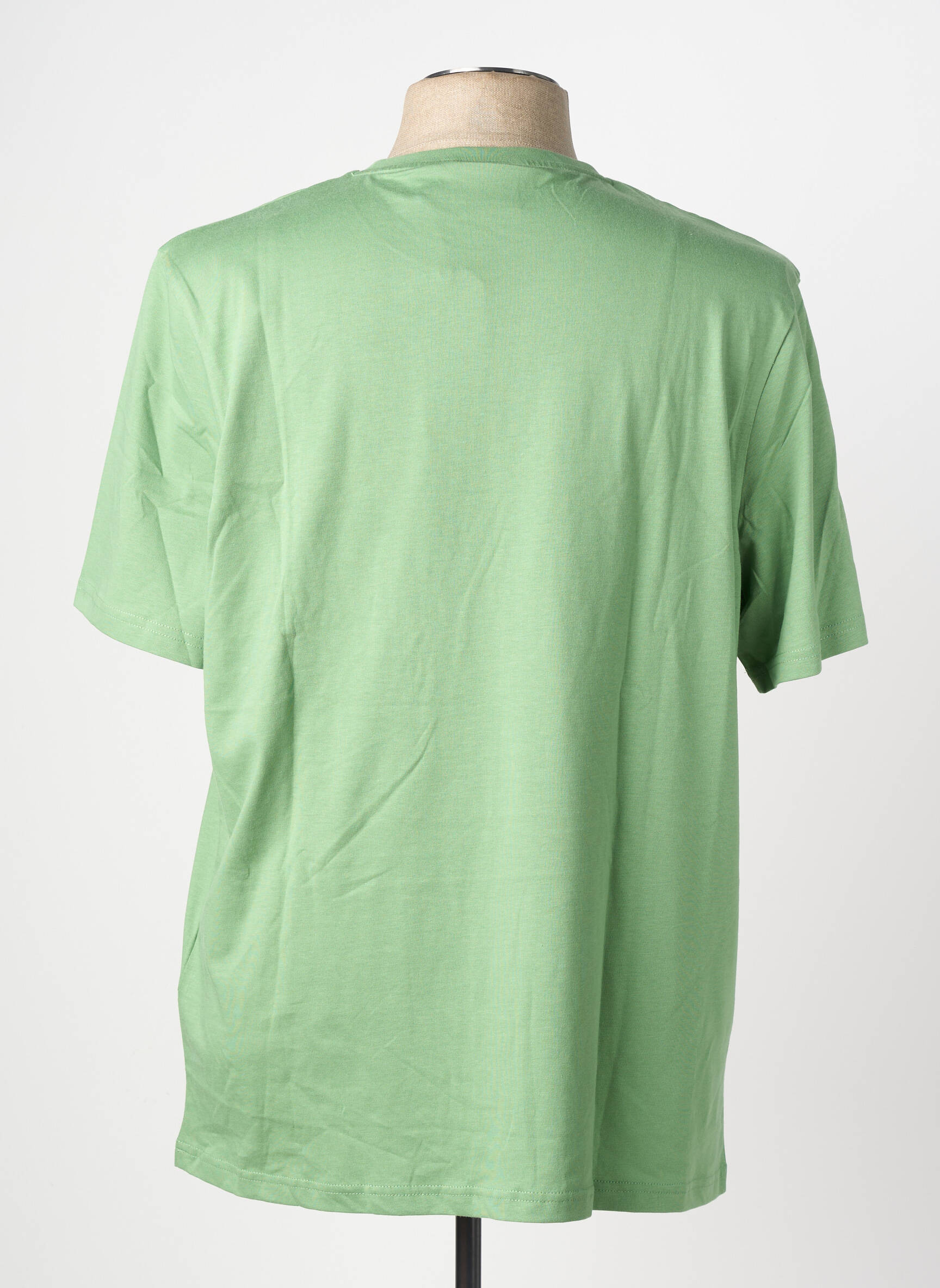 T-shirt broderie manches courtes vert LYLE & SCOTT homme