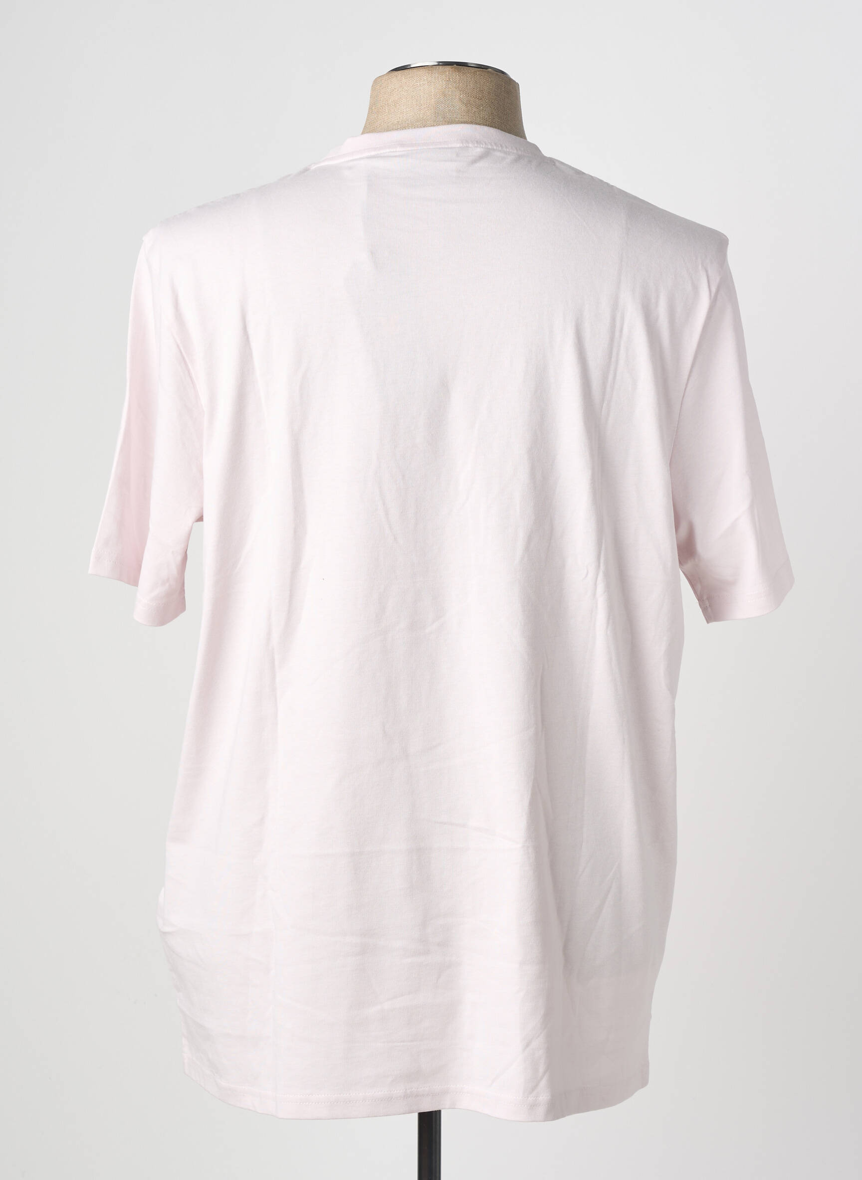 T-shirt broderie manches courtes rose LYLE & SCOTT homme