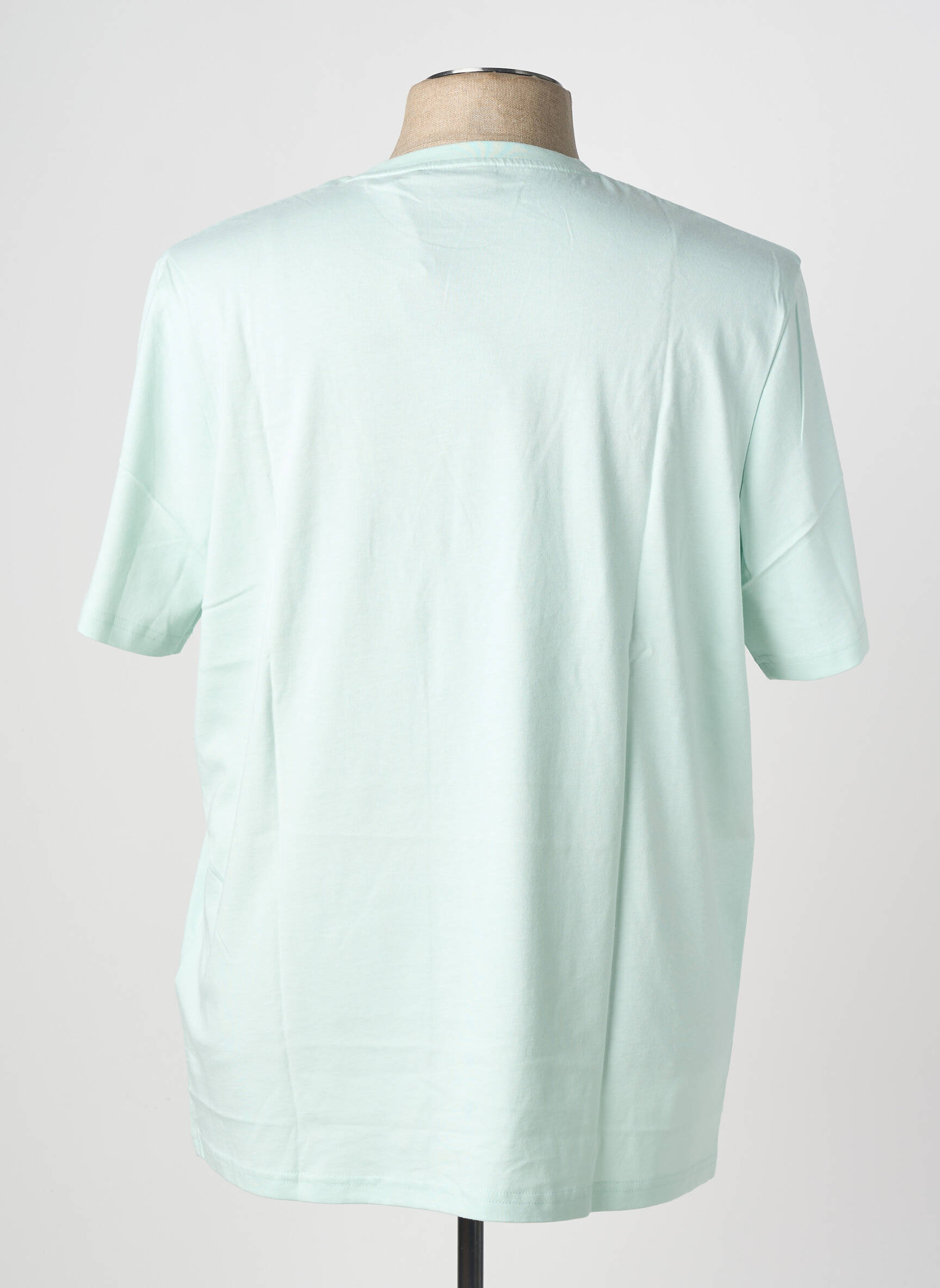 T-shirt broderie manches courtes bleu LYLE & SCOTT homme