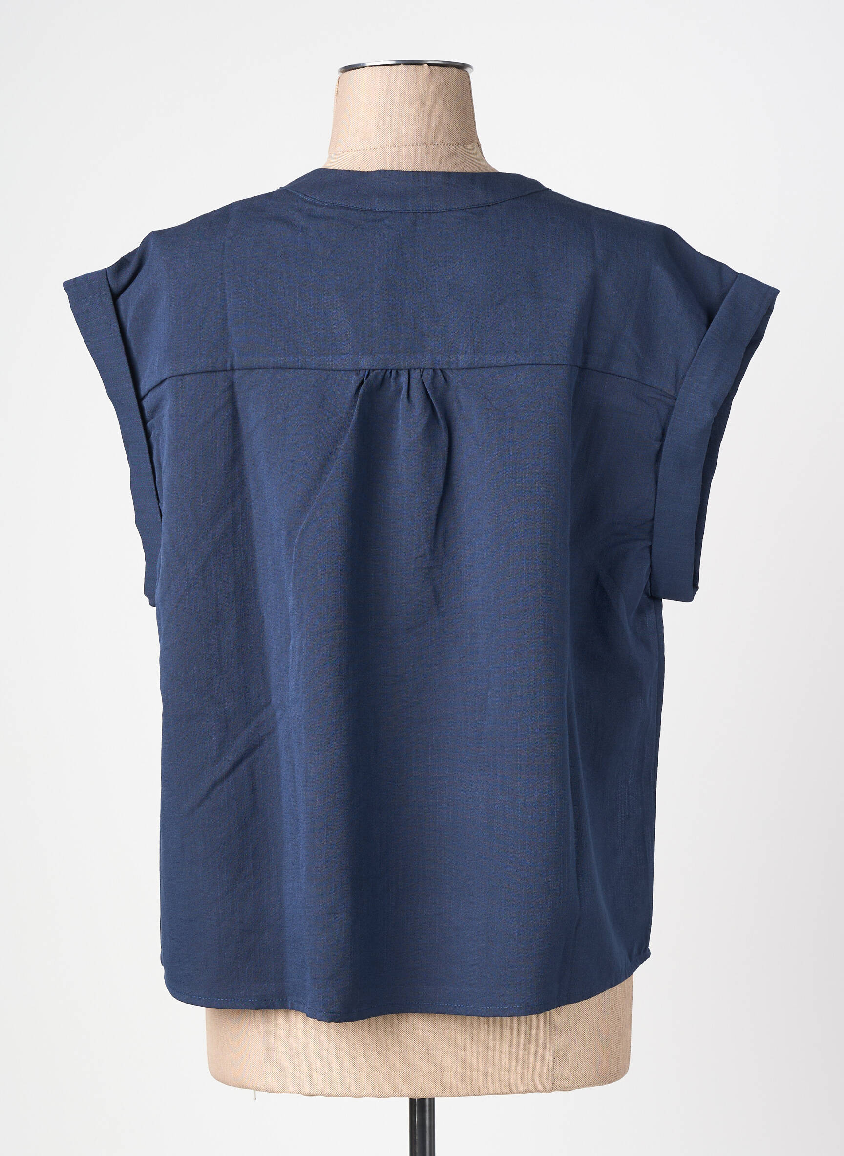 Top manches courtes manches courtes bleu MOLLY BRACKEN femme