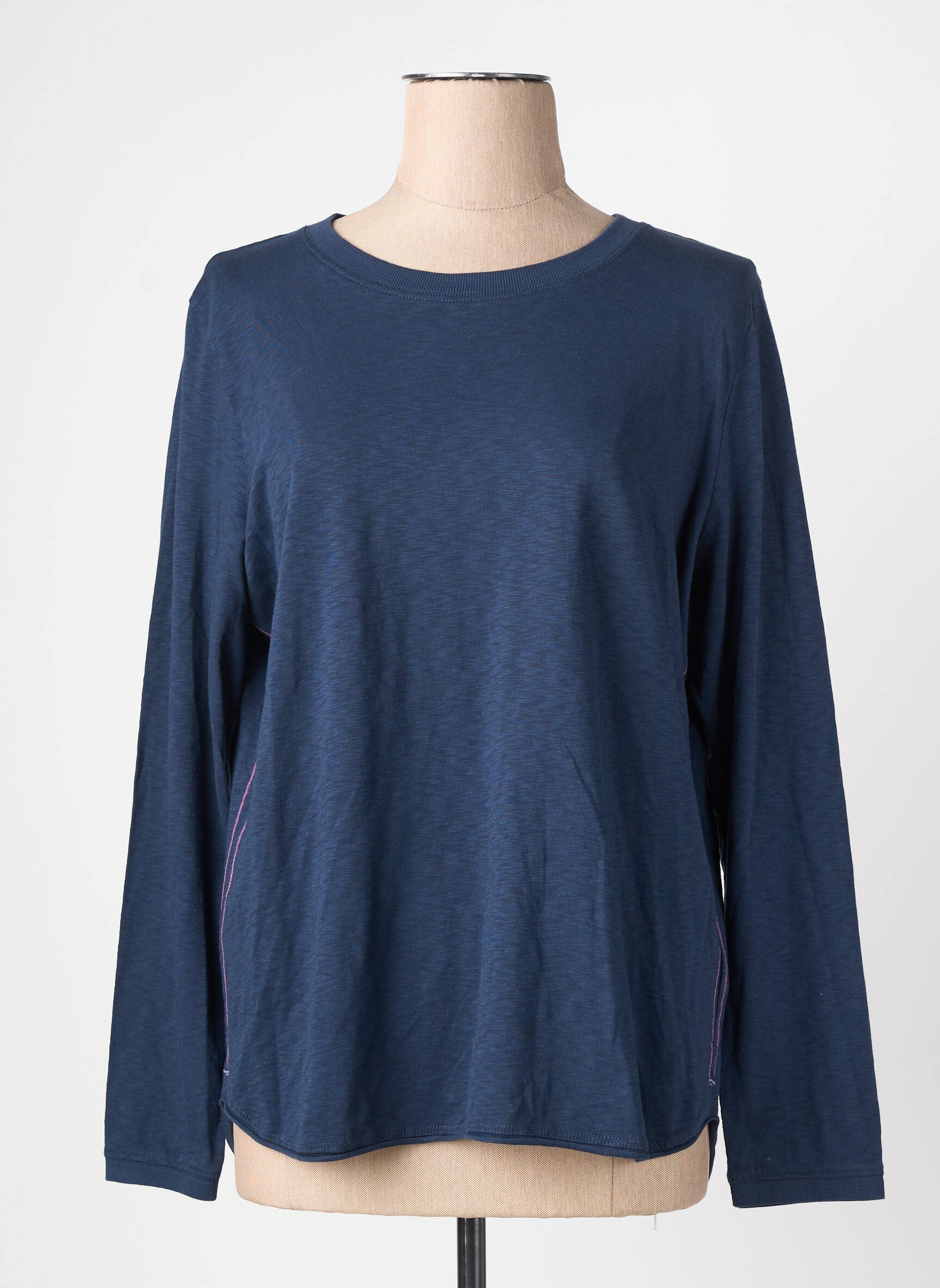 T-shirt manches longues manches longues bleu WHITE STUFF femme