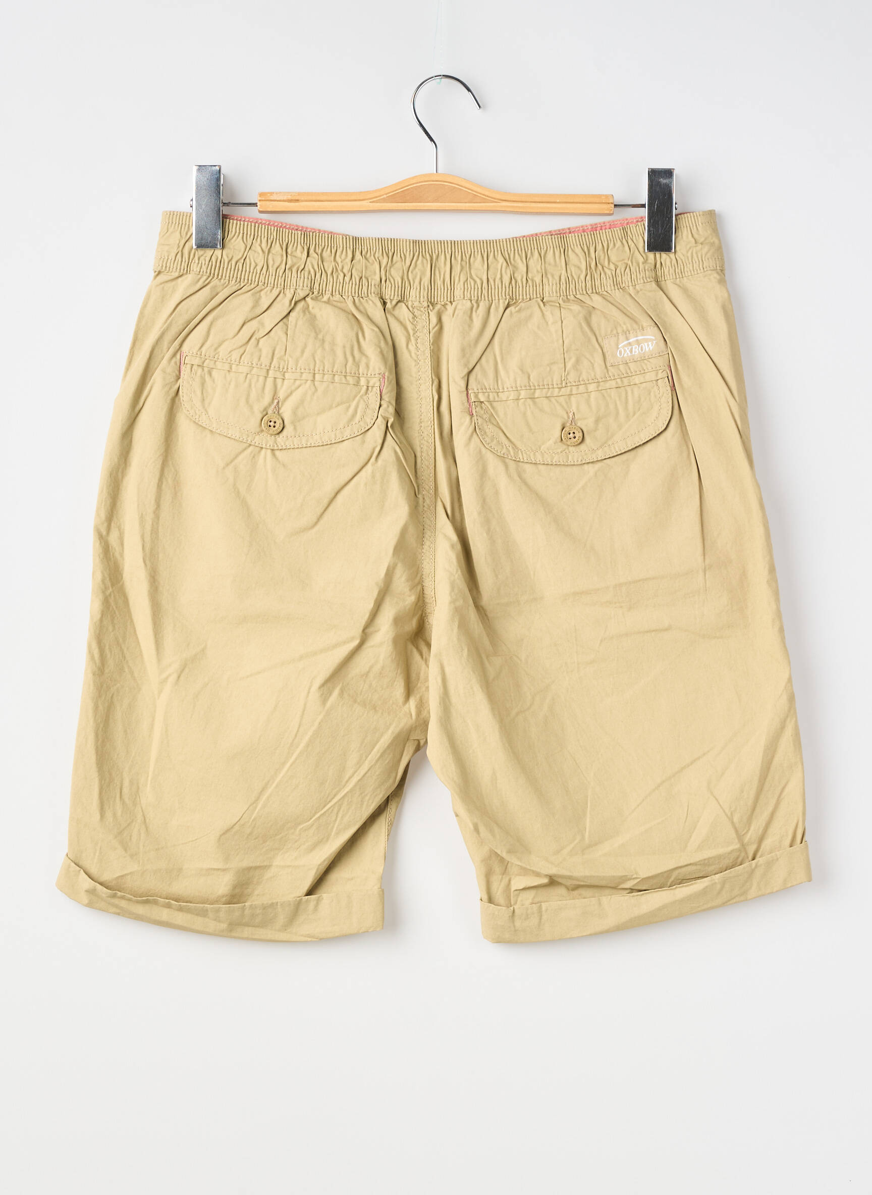 Bermuda taille élastique taille normale vert OXBOW homme