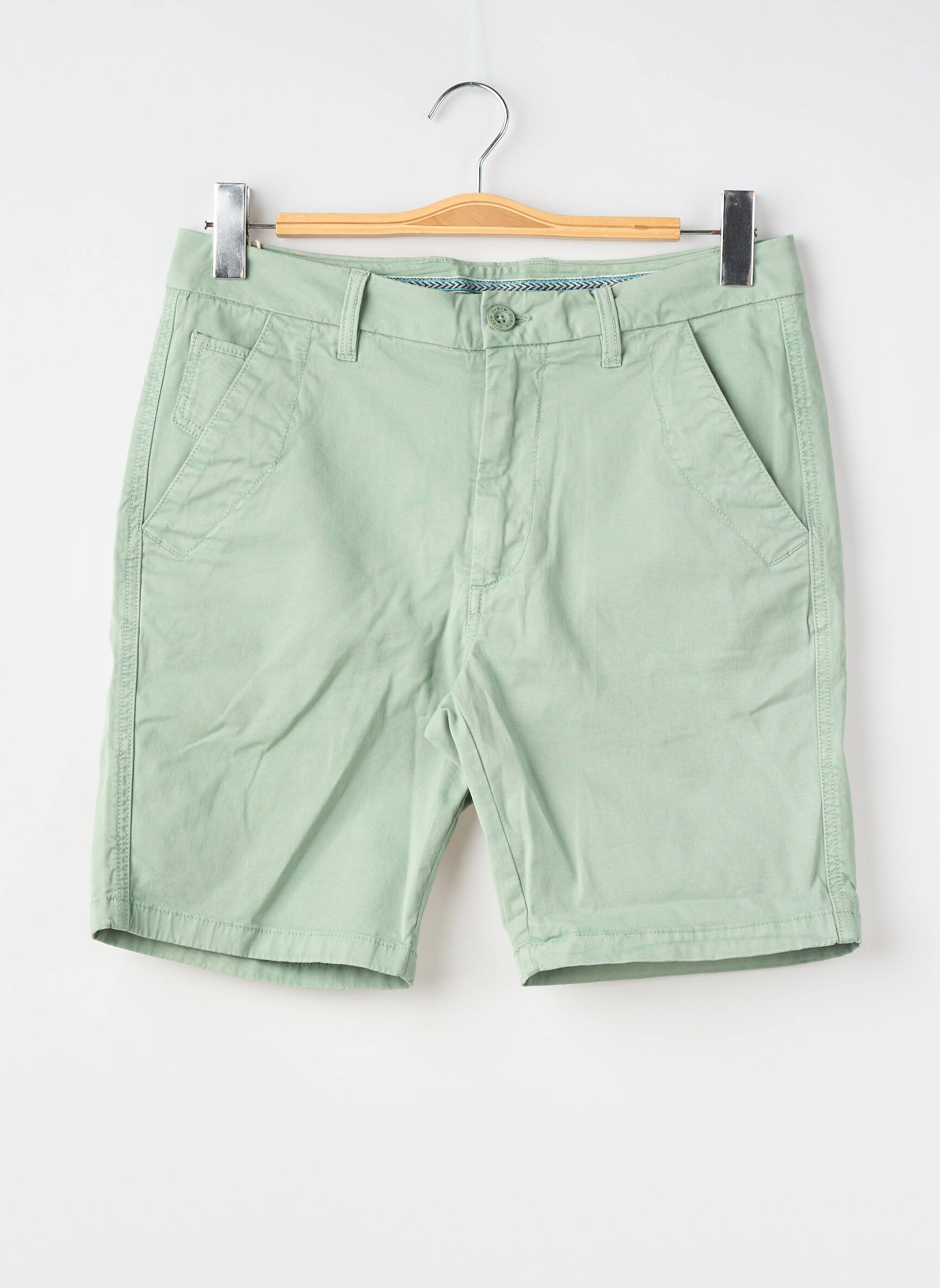 Bermuda stretch taille normale vert OXBOW homme