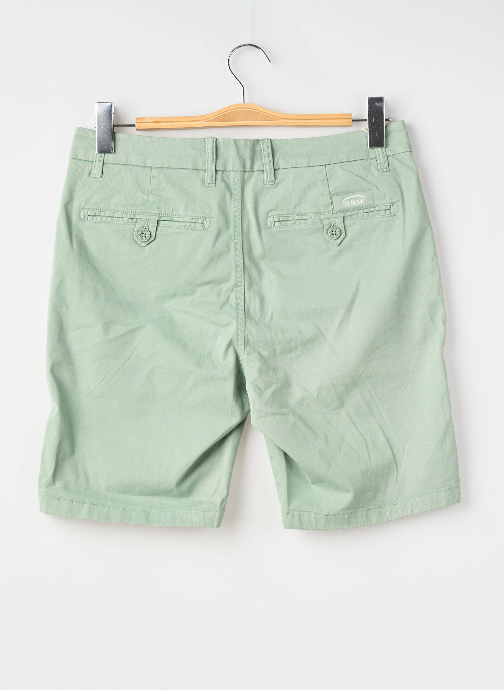 Bermuda stretch taille normale vert OXBOW homme