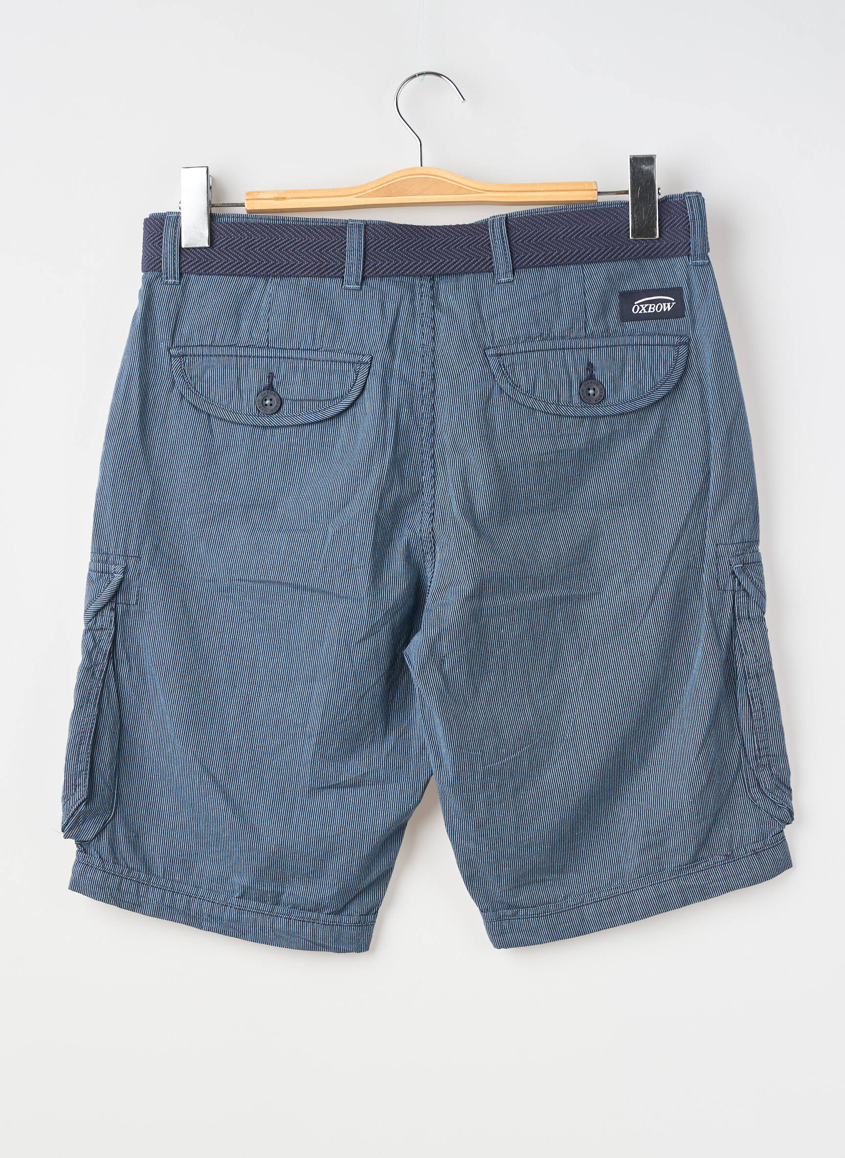 Bermuda stretch taille normale bleu OXBOW homme