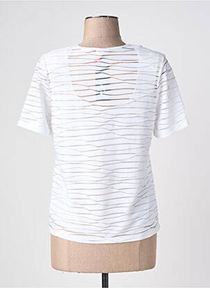 T-shirt coupe droite manches courtes blanc NAYAT femme