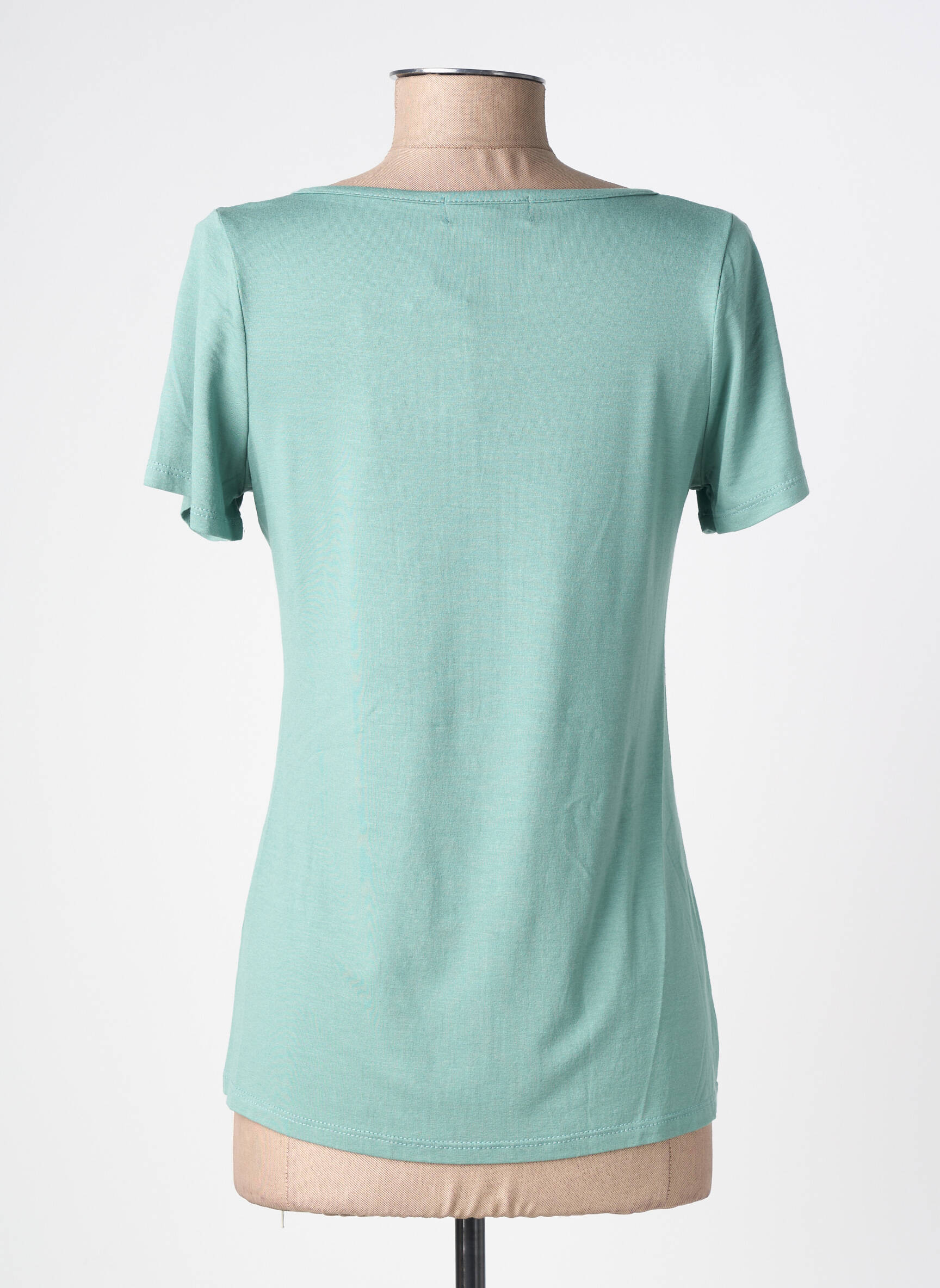T-shirt imprimé fantaisie manches courtes vert NURIA VILARDAGA femme