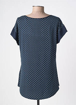 Top manches courtes manches courtes bleu BARBARA LEBEK femme
