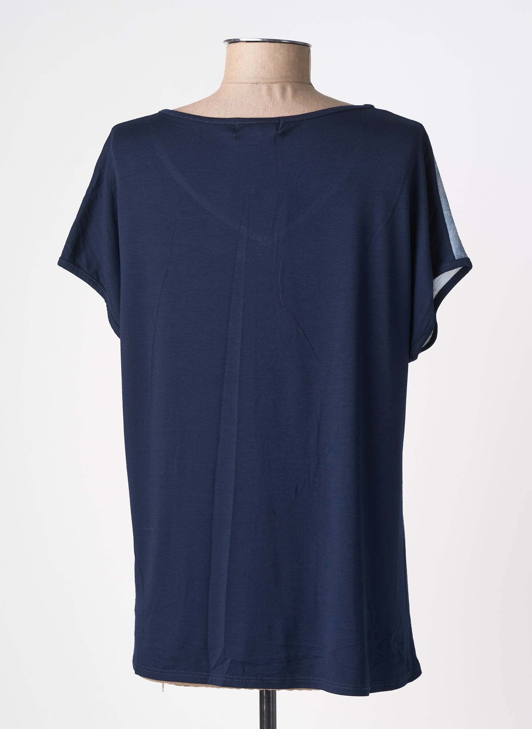 Top stretch manches courtes orange NURIA VILARDAGA femme
