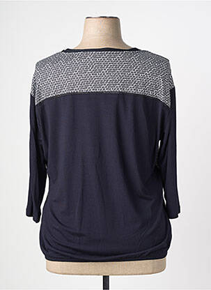 T-shirt manches 3/4 manches 3/4 noir BARBARA LEBEK femme