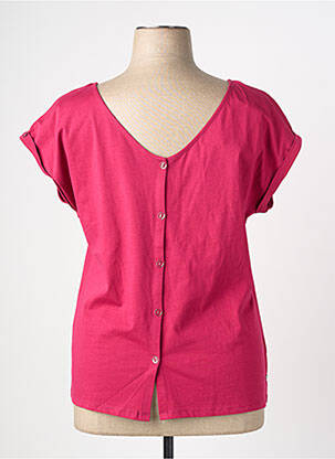 T-shirt stretch manches courtes rouge KATMAI femme