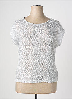 Top manches courtes manches courtes gris SUNWEAR femme