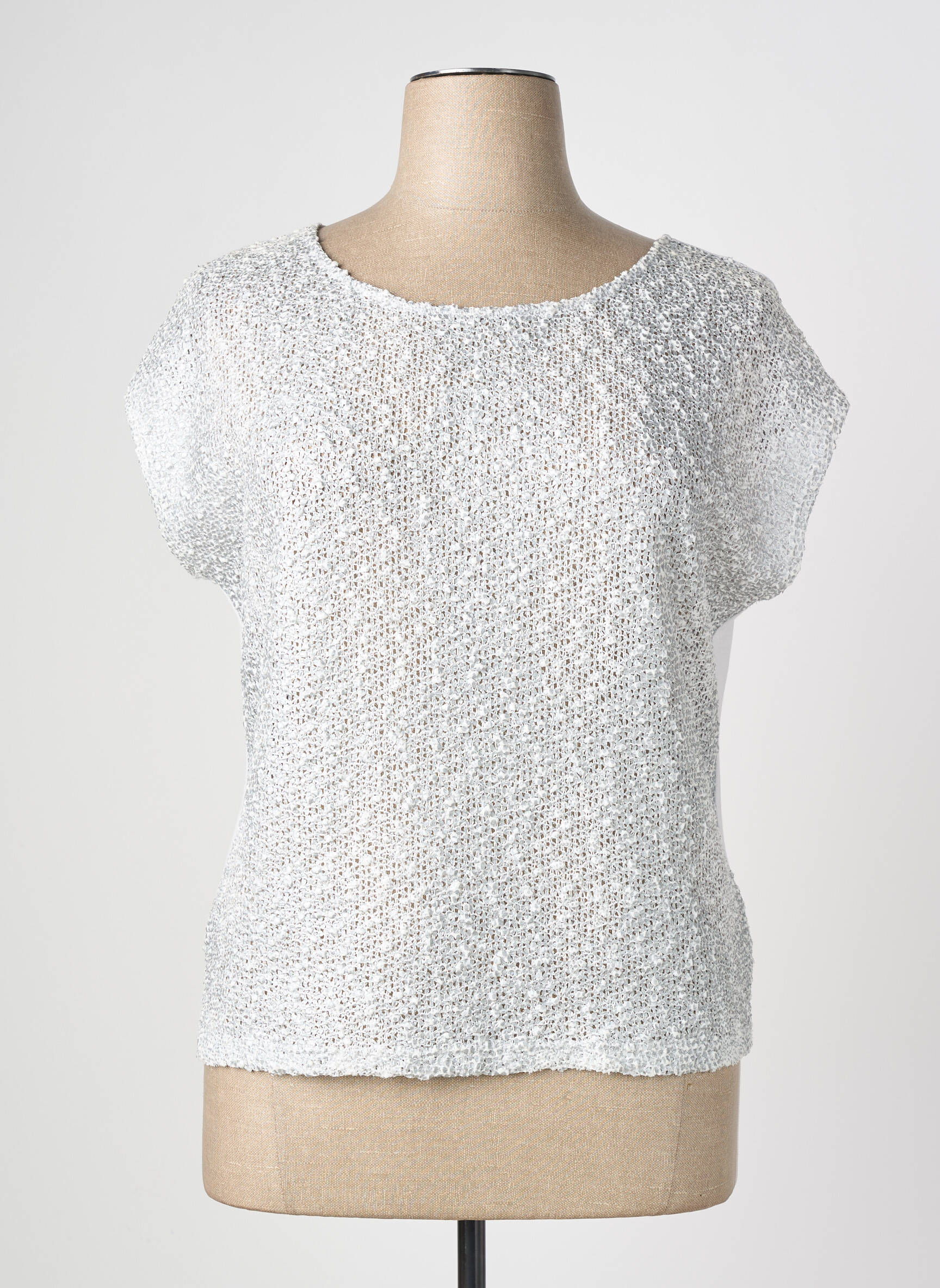 Top manches courtes manches courtes gris SUNWEAR femme