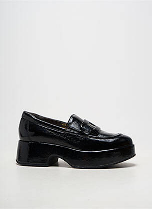 Mocassins matière lisse talon de 4 à 6cm noir SOFTWAVES femme