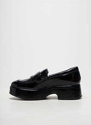 Mocassins matière lisse talon de 4 à 6cm noir SOFTWAVES femme
