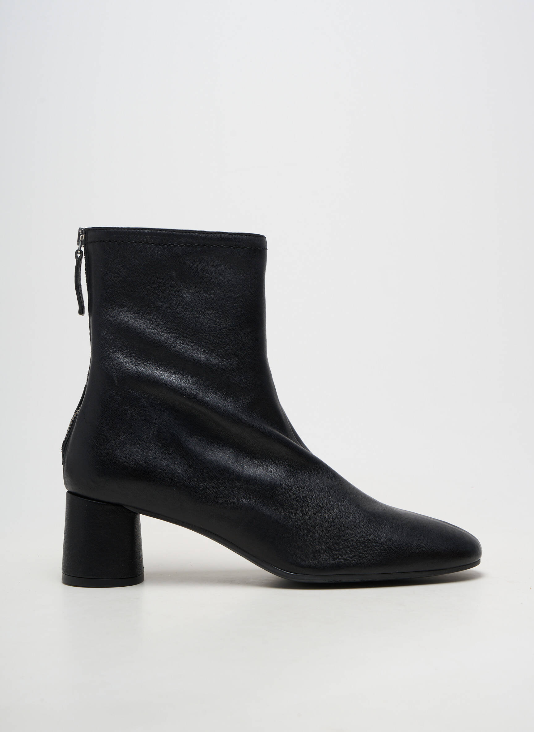 Bottines/boots matière lisse talon de 4 à 6cm noir PEDRO MIRALLES femme