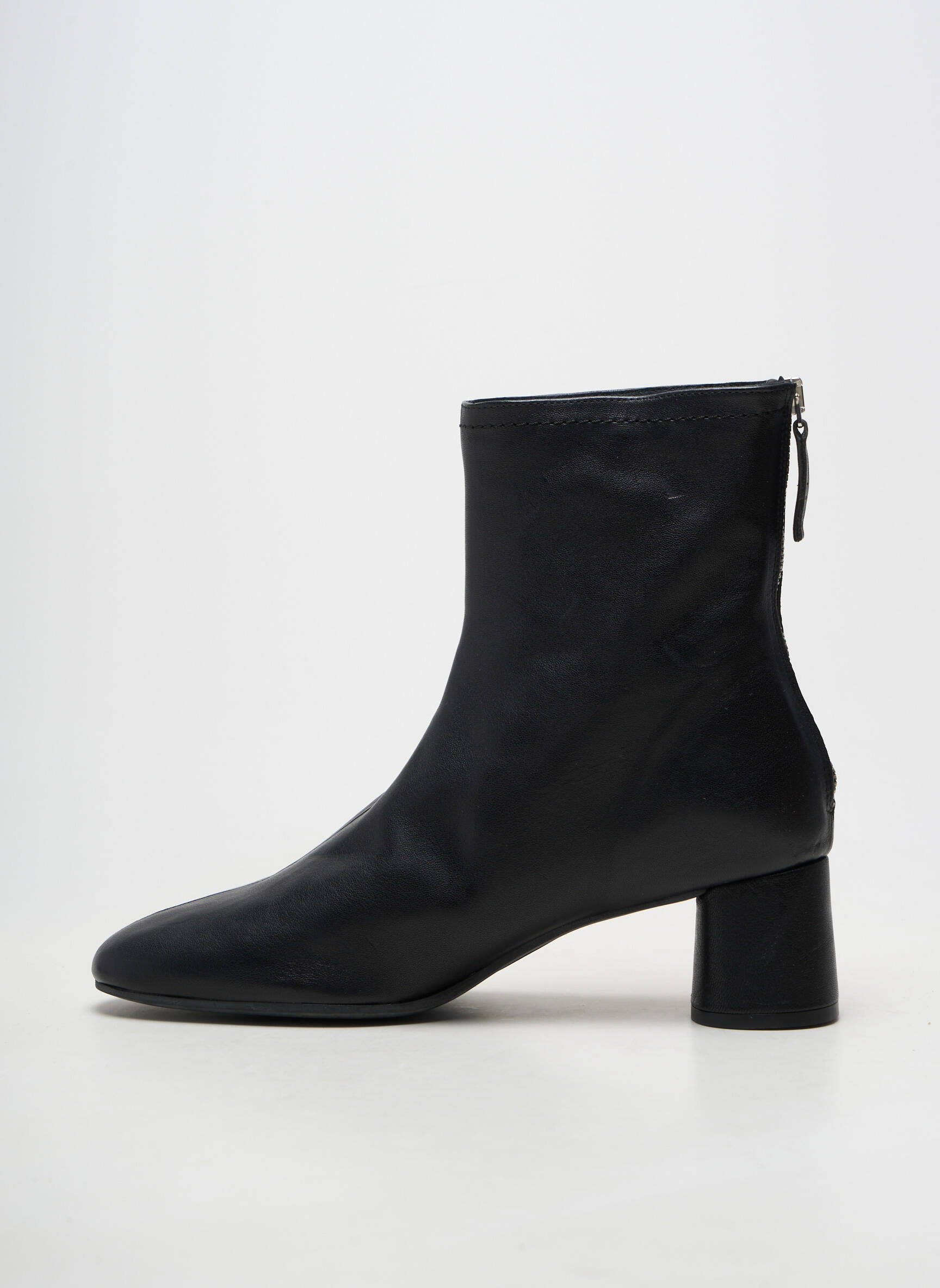 Bottines/boots matière lisse talon de 4 à 6cm noir PEDRO MIRALLES femme