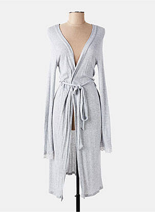 Gilet manches longues stretch gris LINGADORE femme