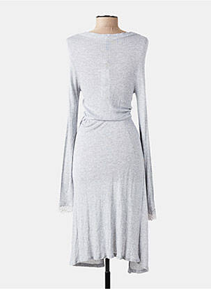 Gilet manches longues stretch gris LINGADORE femme