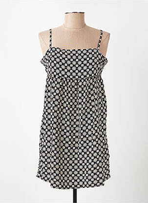 Robe de plage fines bretelles noir YSABEL MORA femme