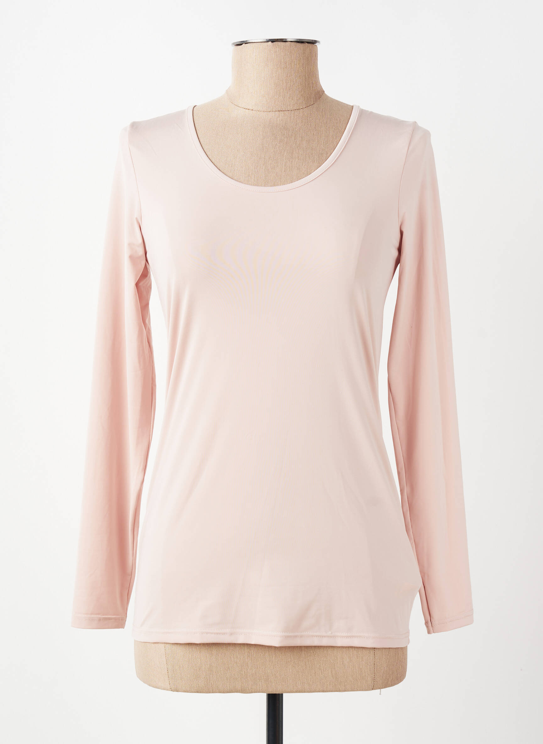 T-shirt manches longues manches longues rose JANIRA femme