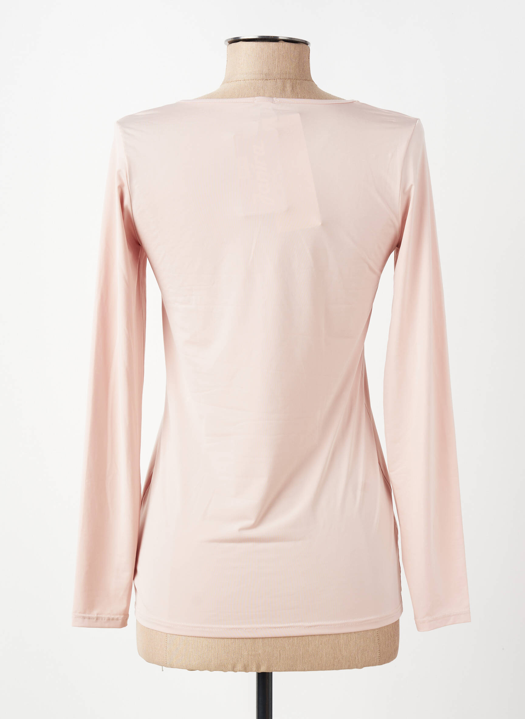 T-shirt manches longues manches longues rose JANIRA femme