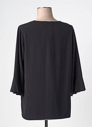 Blouse manches 3/4 manches 3/4 noir TELMAIL femme