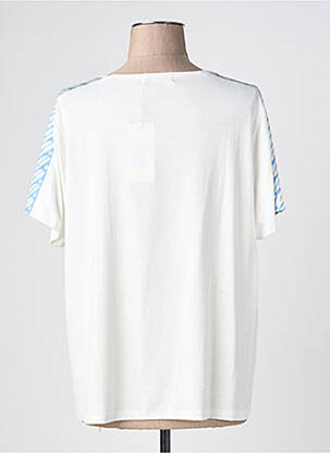T-shirt imprimé fantaisie manches courtes bleu MCM femme