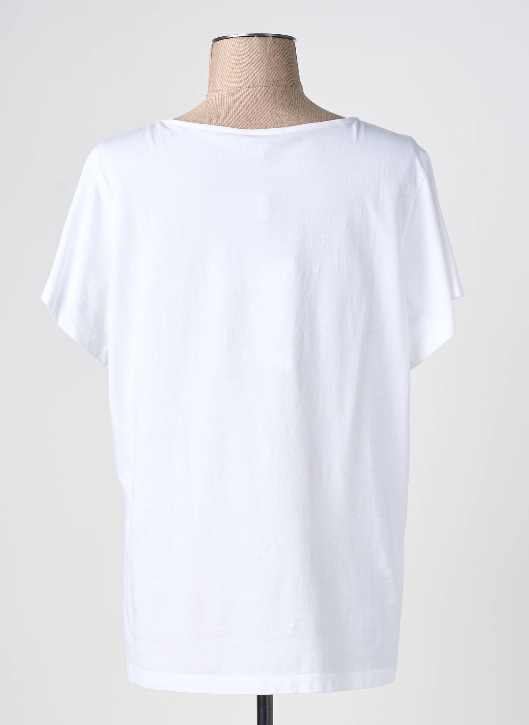 T-shirt imprimé fantaisie manches courtes blanc AGATHE & LOUISE femme