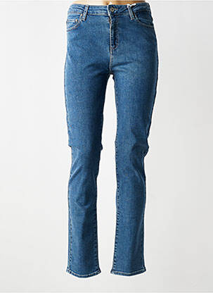 Jeans coupe slim stretch taille normale bleu KANOPE femme