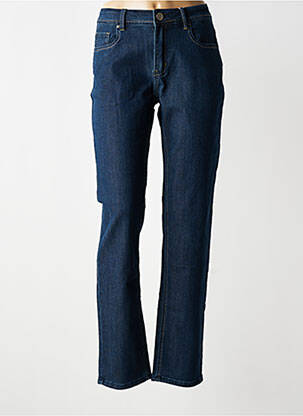 Jeans coupe droite taille normale taille normale bleu TELMAIL femme