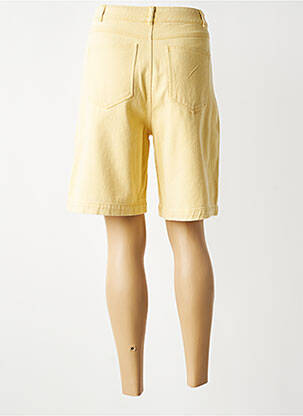 Bermuda coupe droite taille normale jaune IT HIPPIE femme