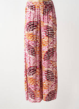 Pantalon droit stretch taille normale violet SURKANA femme
