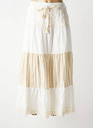 Jupe longue doublure beige Y.TWO femme