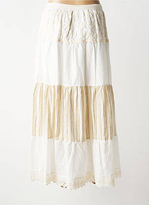 Jupe longue doublure beige Y.TWO femme
