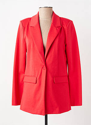 Blazer manches longues rouge B.YOUNG femme