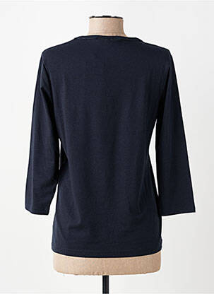T-shirt manches 3/4 manches 3/4 bleu fonce SIGNATURE femme